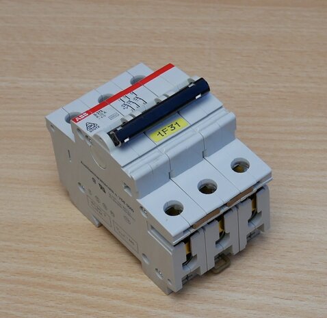 ABB S273-K10A circuit breaker 3P 10 A