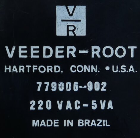 Veeder-Root 779006-902 uren teller 220VAC