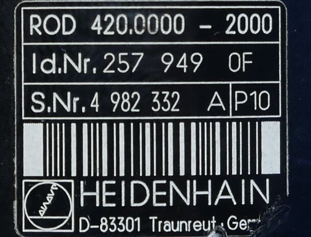 Heidenhain ROD 420.0000-2000 Industrial Standard Incremental Rotary Encoder