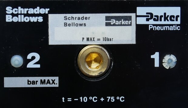 Parker 4519EPSTF Schrader Beloows solenoid valve 10bar