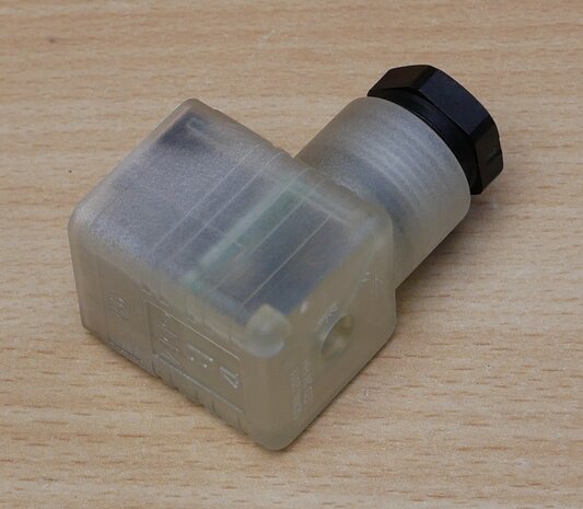 Hirschmann GDML 2011 LED 24 HH Junction box transparent LED 2P + PE