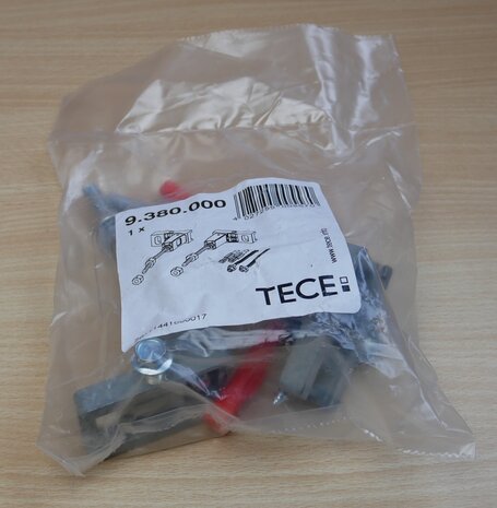 TECE 9380000 Urinoir inbouwframe, toebehoren voor wandbevestiging