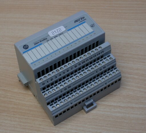 Allen Bradley Flex I/O 1794-IB16 input Module 16 Point 24V DC