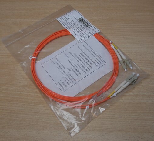 FO Duplex O0330.3 Patch Cable LC-LC 62.5/125µ 3 meter