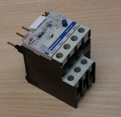 Telemecanique LR2K0314 Motorbescherming relais 1NO+1NC Thermische overbelastingsrelais