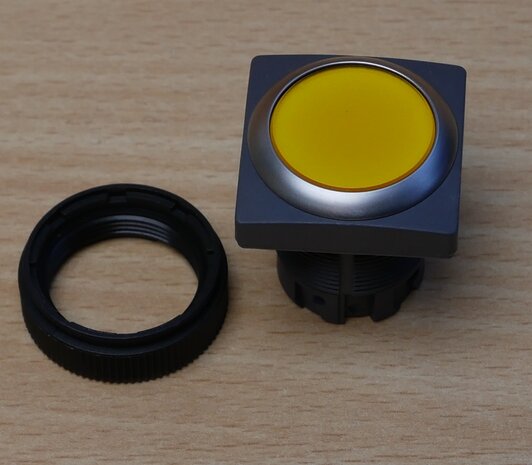 RAFIX 22 QR push button yellow 1.30.240.081/1400
