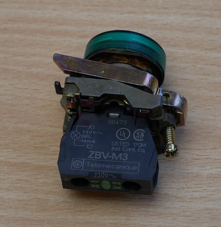 Telemecanique ZBV-M1 signaallamp LED groen 230V