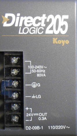 Automation Direct Logic Koyo Plc 205 D2-09B-1