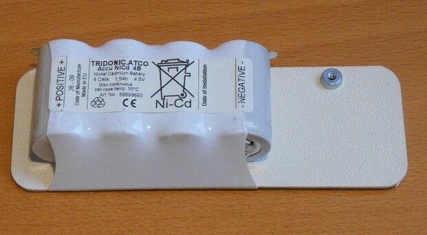 Tridonic emergency lighting battery-NiCd C 4B 89899693 4x1 1.6 Ah