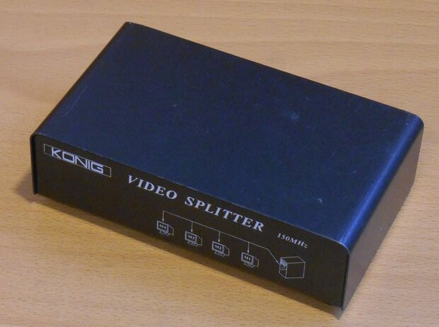 Kong VGA video splitter 4 port 150 MHz