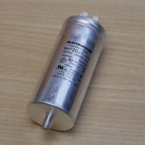 Electronicon E33.E93-502005 Condensator 20 uf 450 V AC