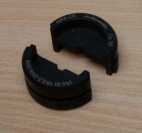 Intercable MK16-CK Hexagon Press Insert V.cu-cable & conn. din70mm2