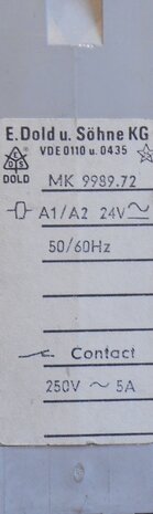 Dold tijdrelais 0,5-10s MK 9989.72