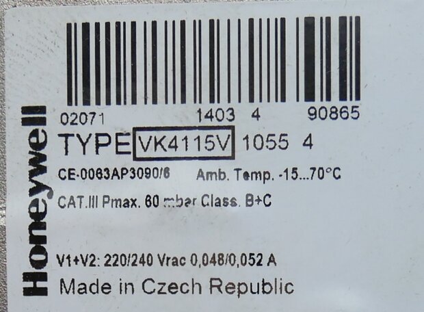 AWB A04155020 gas block set VK4115V until 2005