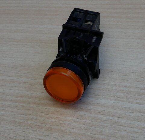 Moeller signaal lamp oranje met EFR Lampenbevestigingselement (excl. Lampenbol)