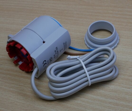 RBM 31890012 TH.1,2 watt zone-motor 24V / NC - m30x1.5