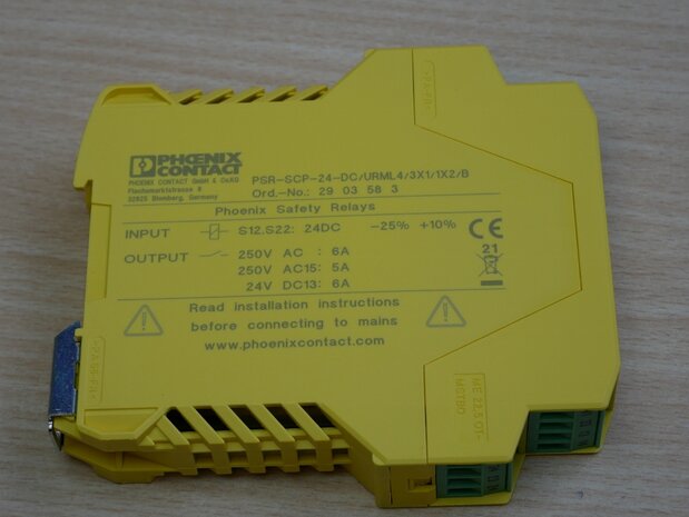 Phoenix Contact PSR-SCP-24DC/urml4/3x1/1x2/B relay 2903583