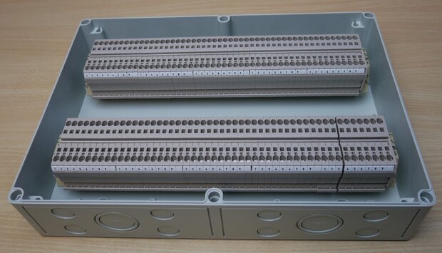 Spelsberg 61010001 Rijenklemmenbehuizing RK 4/100 SL-100x42 kast