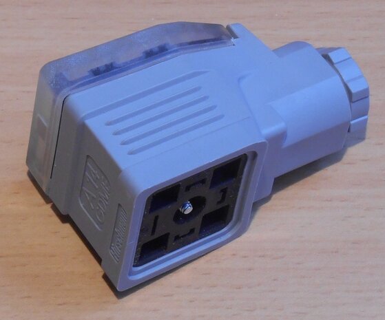 Hirschmann klepconnector A14 GDME (incompleet, schroef ontbreekt)