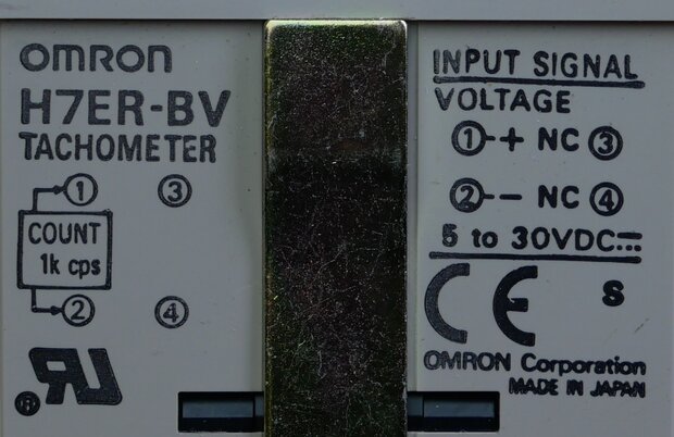 Omron H7ER-SBV tachometer 5-24VDC