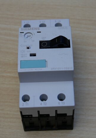 Siemens 3RV1011-1EA10 motorbeveiligingsschakelaar 2.8-4a S00, 3RV10111EA10