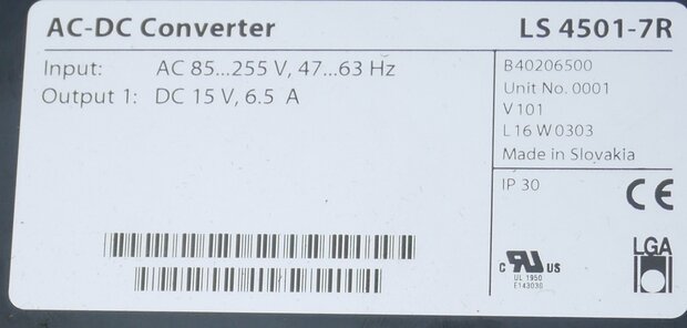 Power-One LS4501-7R Switching power supply AC-DC converter