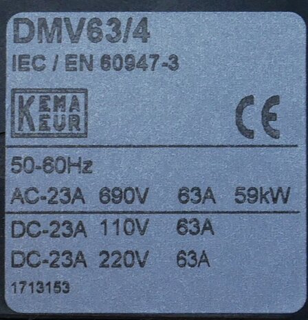 Eaton Holec DCM-63/4 Lastscheider DCM 63 A 4P