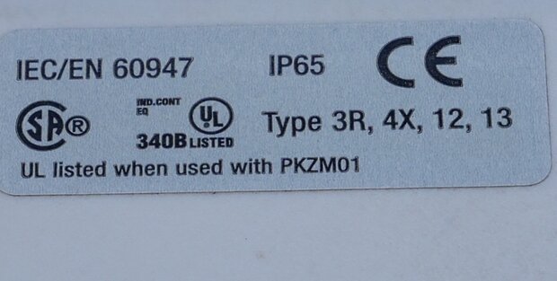 Eaton Moeller CI-PKZ01-G Insulated housing, 281404, IP65, for PKZ01