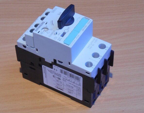 Siemens 3RV1021-1GA15 motorbeveiliging schakelaar 4,5-6,3A 