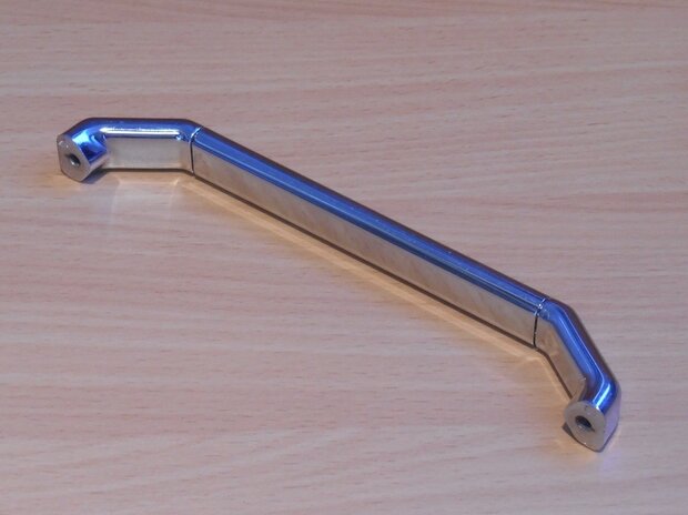Grip handle metal chrome 170x27x15 mm bore size 160mm