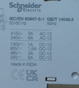 Schneider Electric A9A26927 iSD Foutsignaal contact