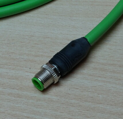 Murrelektronik 7000-44711-6590500 Connector M12 male L=5M RJ45