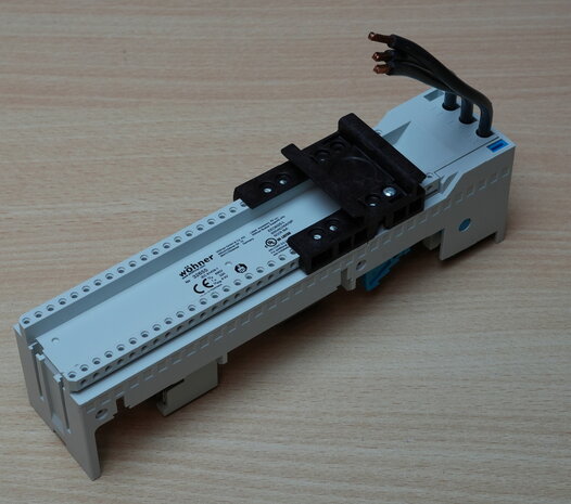 Wöhner 32655 Adapter EEC 32a 1 din-rail 45x200, 32655000