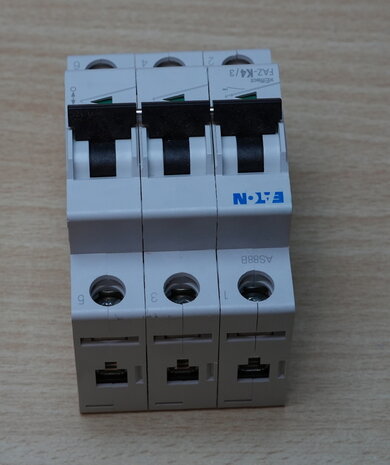 Eaton FAZ-K4/3 Xeffect installatieautomaat K 4A 3P 278906