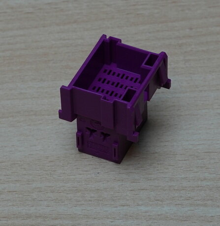 TE Connectivity / AMP 1-967628-1 Steckverbinder FLA-ST-GEH 2.8 15P violett