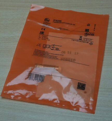 IFM IFS298 Inductieve sensor IFB3008-BPKG/K1/V4A/US-104