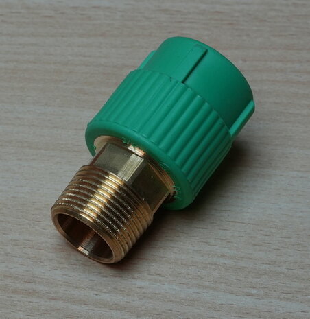 Aquatherm green pipe 0021312 overgangsstuk 25x3/4'' AG 6K