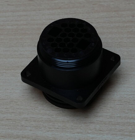 TE Connectivity / AMP 206613-1 Circular Power Connector 22P