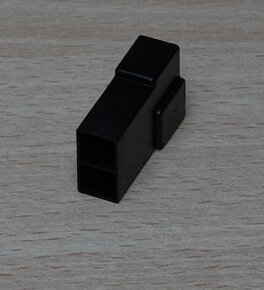 TE Connectivity / AMP 180908-5 Multi-connector voor mannelijke vlakstekers- 2-pos. T-opstelling - 6,3 x 0,8mm