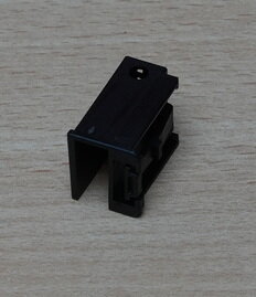 Quadlock C-behuizing 12 pins zwart