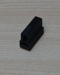 Multi-connector-vrouwelijke-vlakstekerhuls-2p-T-opstelling-Zwart