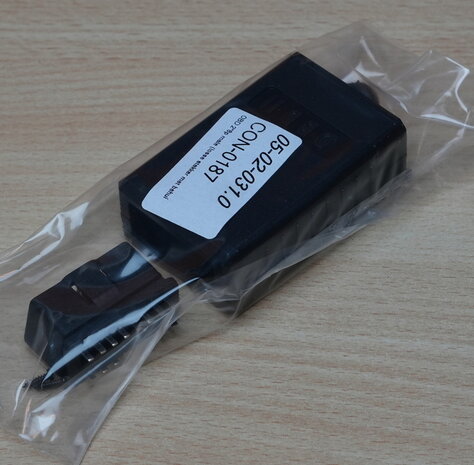 OBD stekker mannelijk 2x8P met behuizing 16P