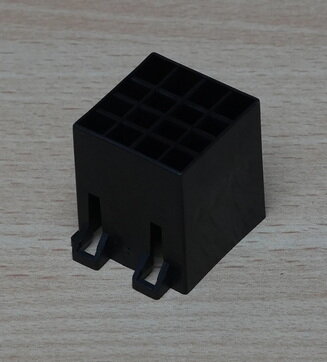 Dubbele ISO connector mannelijk 16P (8+8)