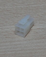 TKP H6657R1-04 connector mannelijk dual row 4P, 4.20mm