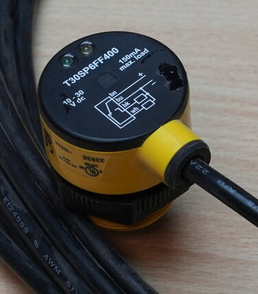Banner T30SP6FF400 W/30 Fotoelektrischer Sensor 33936