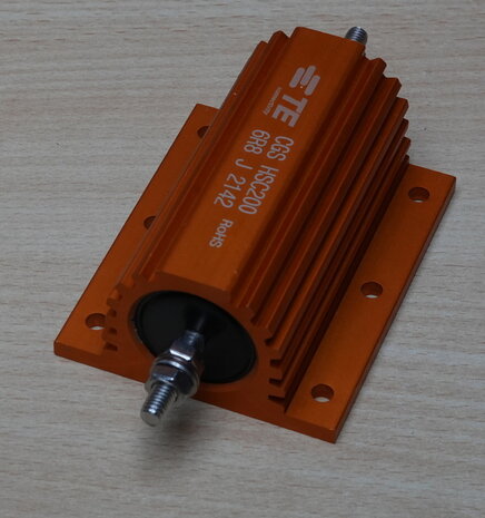 TE Connectivity HSC2006R8J Drahtwiderstands-Montagerahmen 6,8 Ohm 200 W 50 ppm