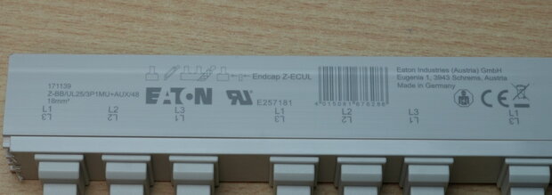 Eaton 171139 xPole Kamrail Z-BB/UL25/3P1MU+AUX/48