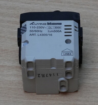 Bticino BTL4305/16 Livinglight aardlekautomaat 16A, 230 Vac, C