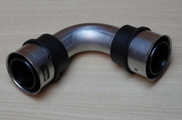 Viega 731939 Smartpress bocht 90&deg;, 50 mm, 2x pers