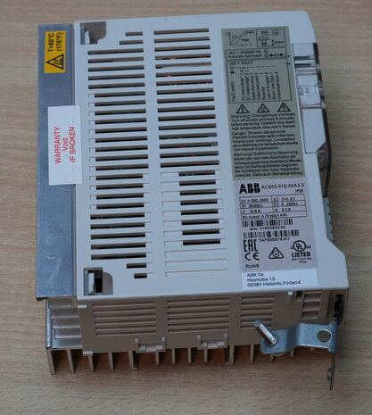 ABB ACS55-01E-04A3-2 Omvormer Aandrijving 0,75 kW, 1 fase, 4,3A
